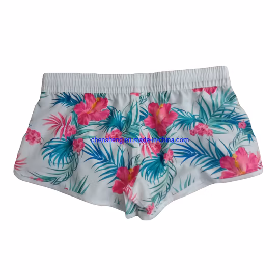 서핑 바지에 대한 도매 사용자 정의 핫 레이디 소녀 여성 봄과 여름 캐주얼 보드 반바지 수영 반바지